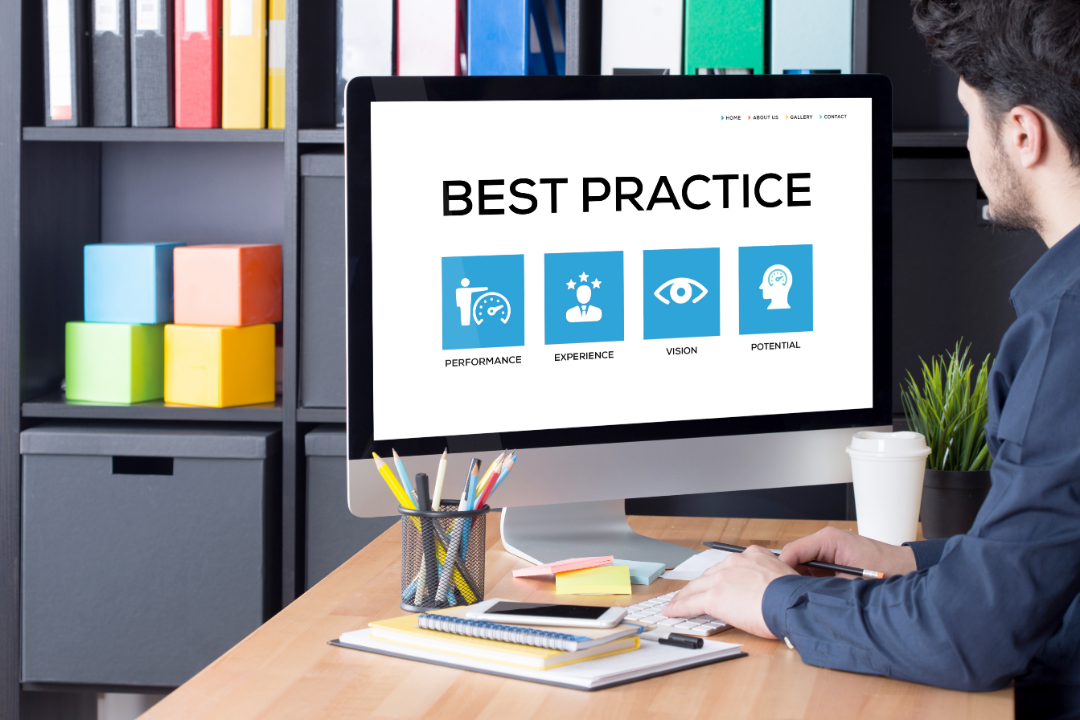 A visual checklist of SEO best practices for blog posts, including keyword usage, internal linking, mobile-friendliness, etc.